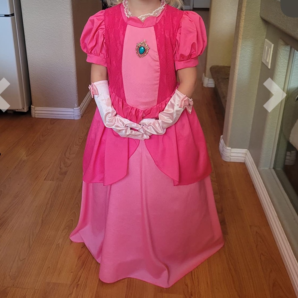 Princess Peach Costume size 5-6